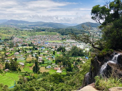 Lovers Leap Water Fall, Nuwara Eliya — photos through time