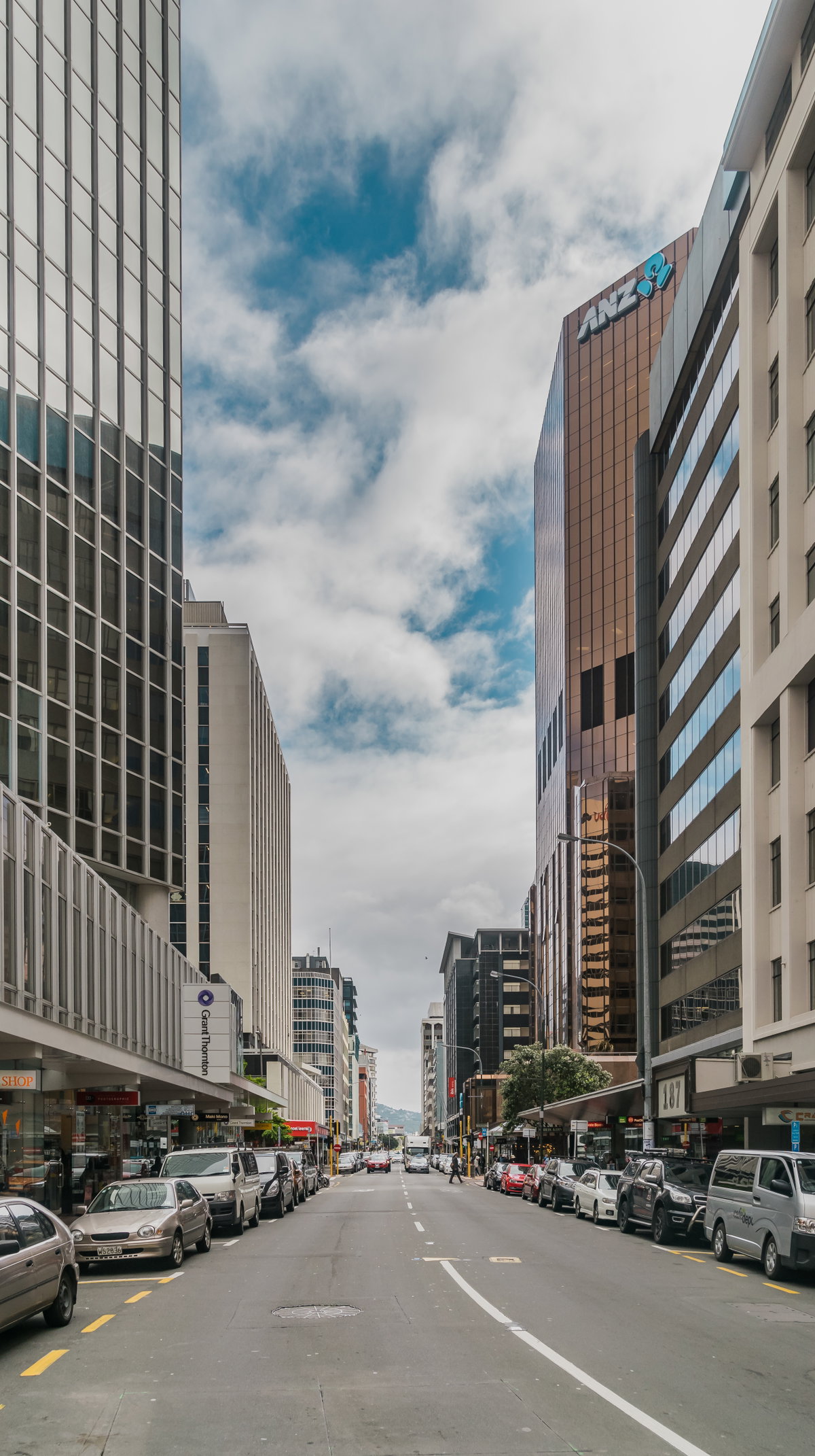 Featherston Street in Wellington 02, Wellington, New Zealand, 2017
