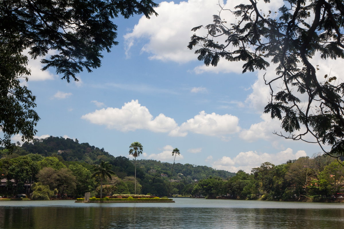 Kandy Lake, Kandy, Sri Lanka, 2015