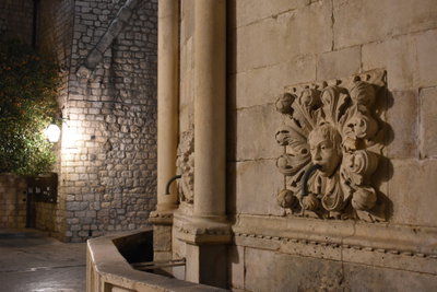 Fountain Faces, Dubrovnik, 2017