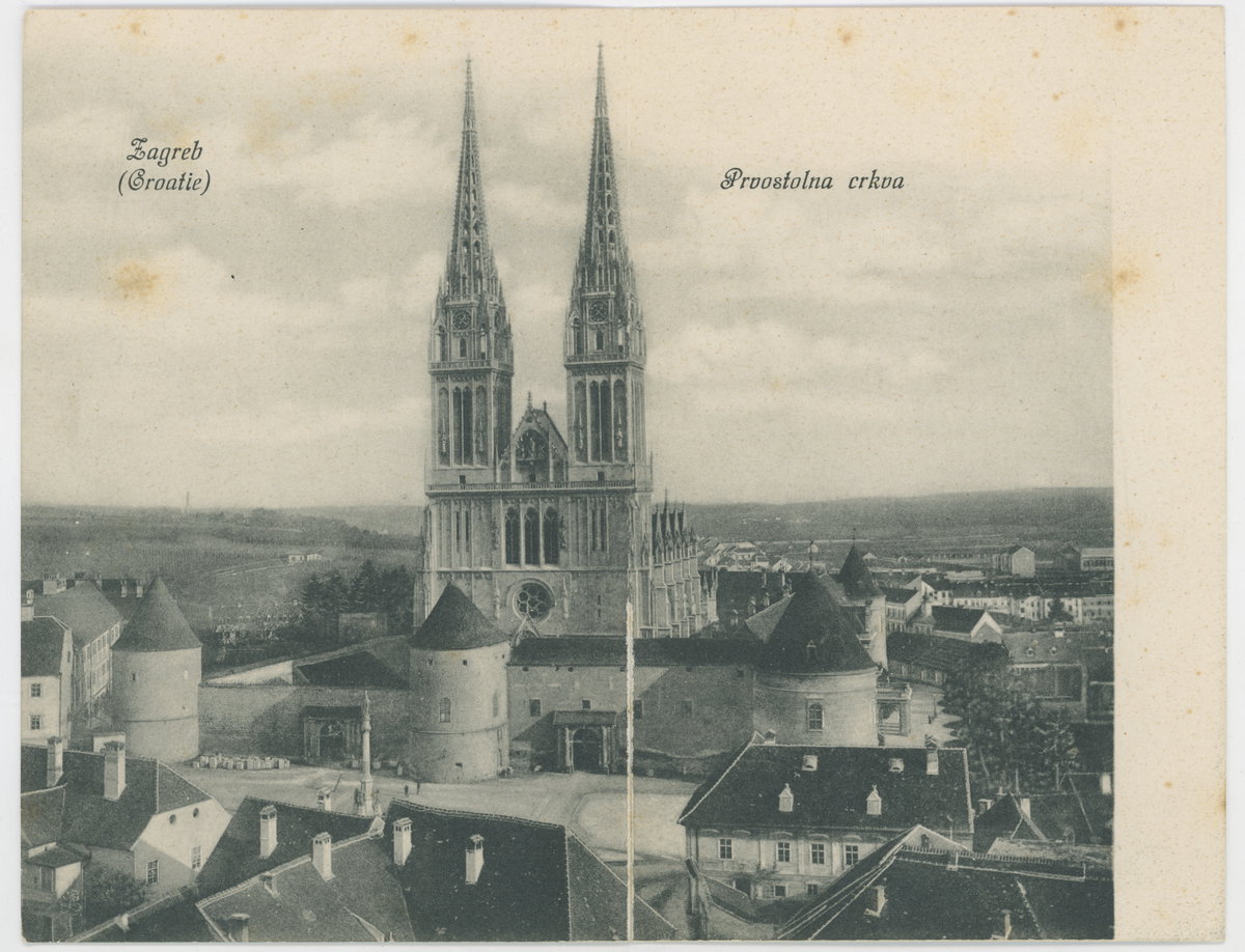EU: Zagreb - Katedrala (1902), Zagreb, Croatia, 1902