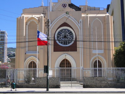 Iglesia de los Doce Apóstoles-Frontis 02, Valparaíso, 2012