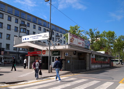 Ljubljana - bus station, Ljubljana, 2014