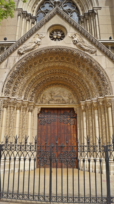 Iglesia de los Sagrados Corazones, Valparaíso - Entrada, Valparaíso, 2012