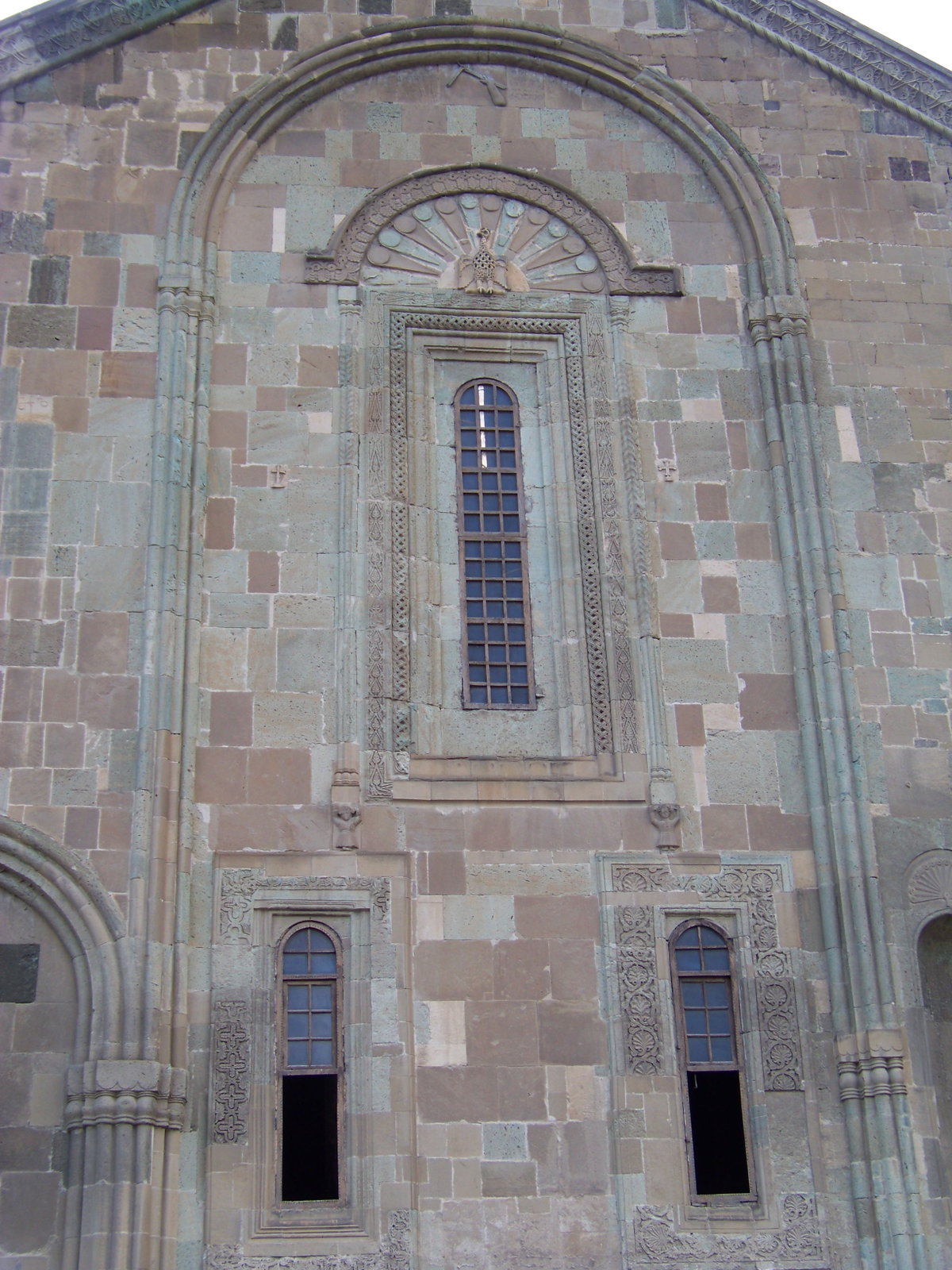 Svetitskhoveli, facade, Mtskheta, Georgia, 2012