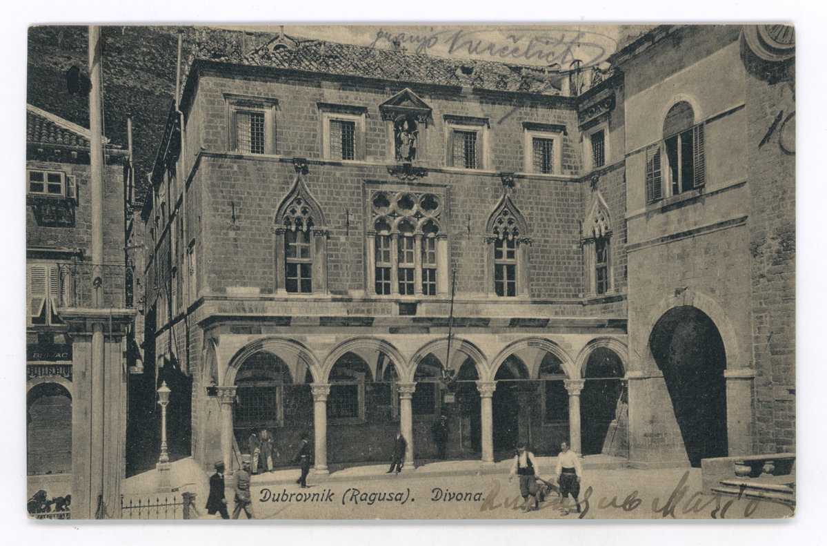 EU: Dubrovnik - Sponza Palace; Divona (1923), Dubrovnik, Croatia, 1923