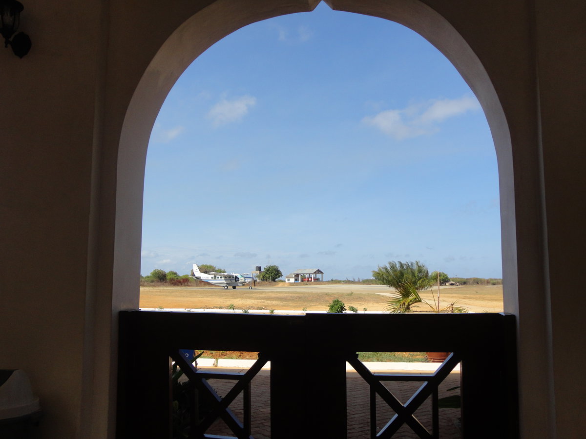 Lamu airport, Lamu, Kenya, 2014