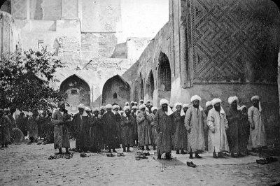 Медресе Улугбека. Намаз, Samarkand, 1890