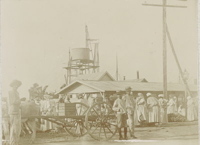 EU: Markt in Paramaribo (1908), Paramaribo, 1908
