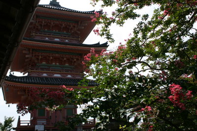 Kiyomizu-dera, a Buddhist temple in eastern Kyoto, Kyoto Prefecture; September, Kyoto, 2008