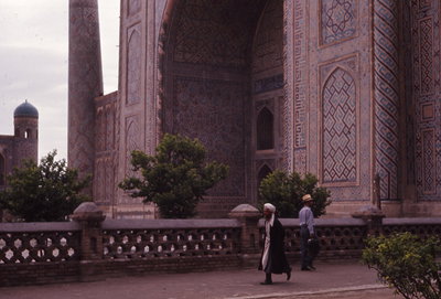 Sherdor madrasah in Samarkand, Uzbekistan, Samarkand, 1964