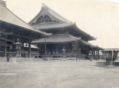 EU: Higashi-Hongan-Tempel in Kyoto (1913 [1]), Kyoto, 1913