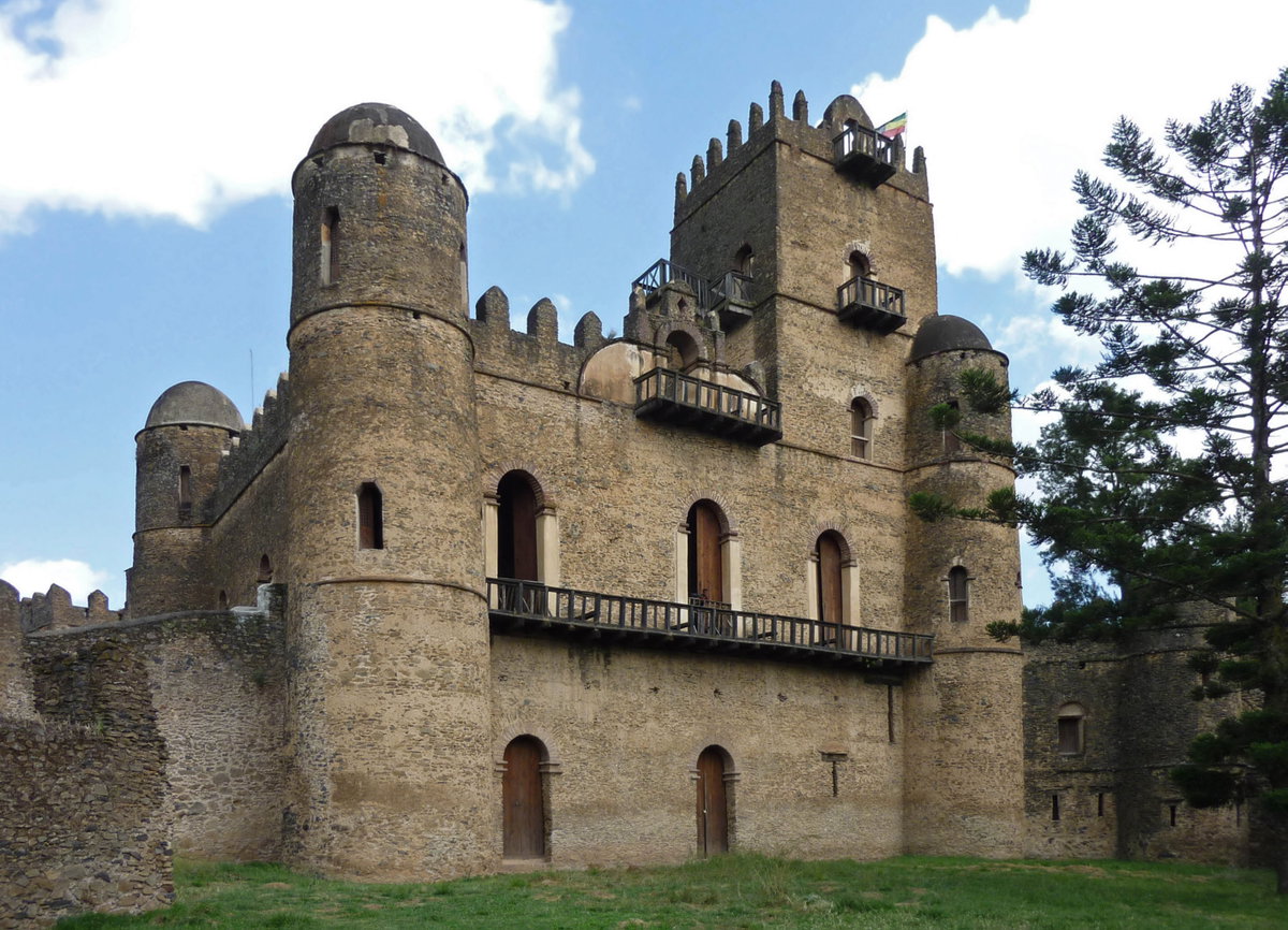 Fasilides Palace 01, Gondar, Ethiopia, 2012