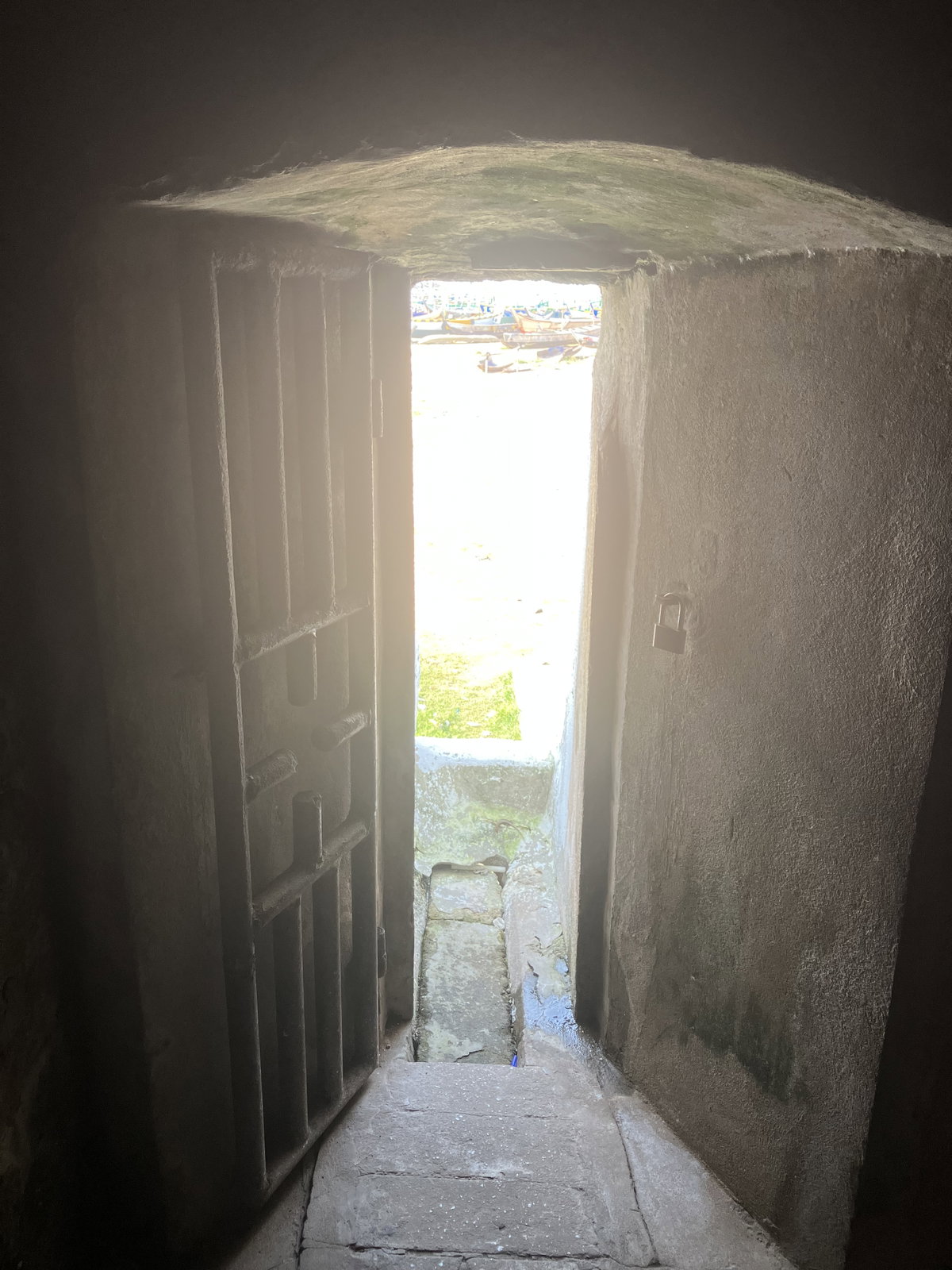 Door of no return of Elmina castle, Elmina, Ghana, 2025