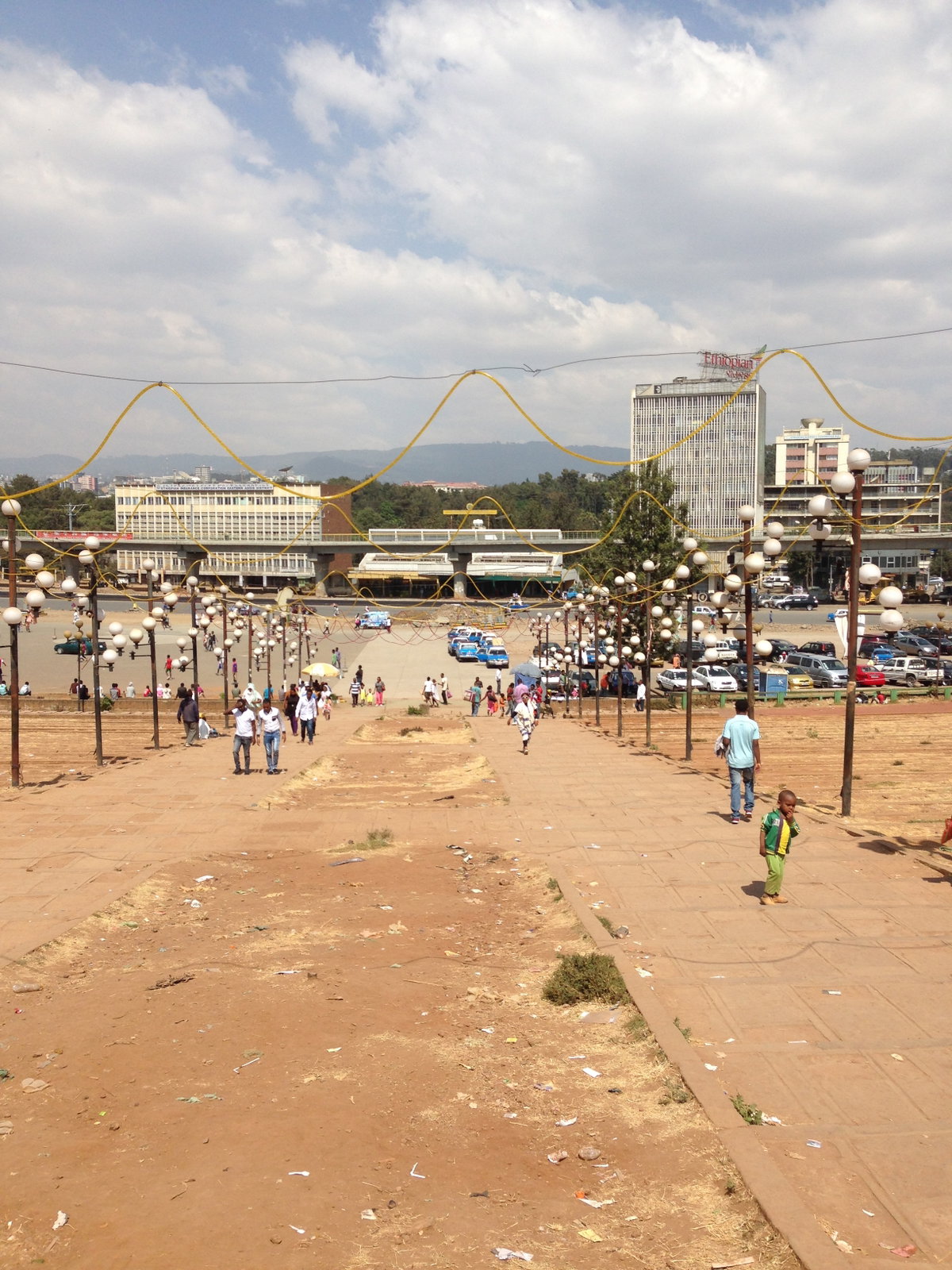 Meskel Square, December, Addis Ababa, Ethiopia, 2014