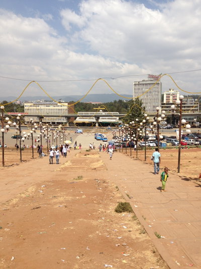 Meskel Square, December, Addis Ababa, 2014