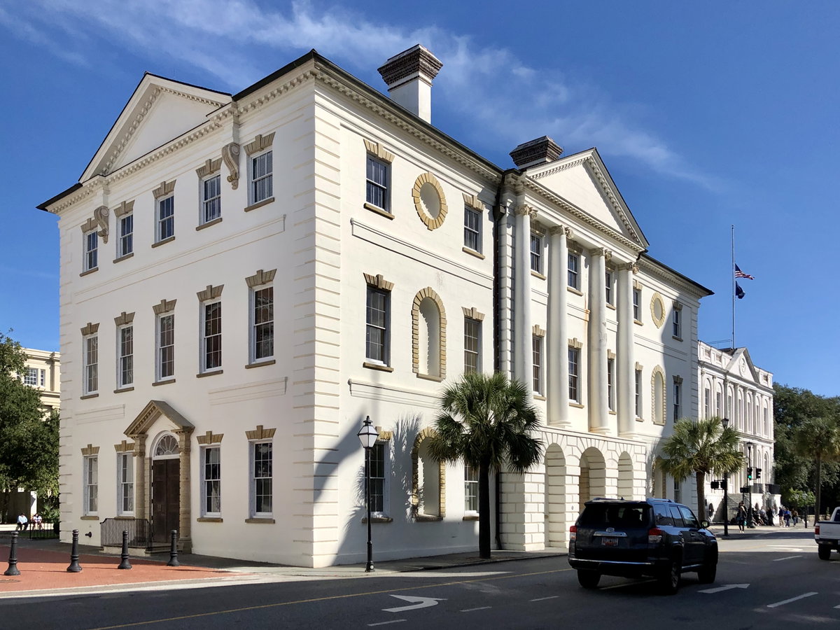 Charleston County Court House, French Quarter, Charleston, SC, Charleston, USA, 2019