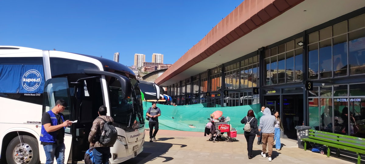 Terminal Rodoviario de Valparaíso (2023), Valparaíso, Chile, 2023