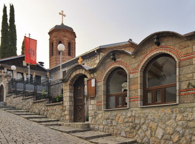 Ochryda, Cerkiew Wniebowzięcia Bogurodzicy Kamieńskiej, Ohrid — photos through time