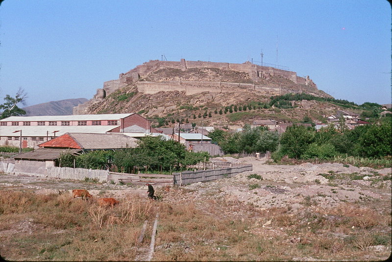 Gori Fortress in 1964 — 42 - Gori outskirts Medieval fortress Goris-Tsikhe