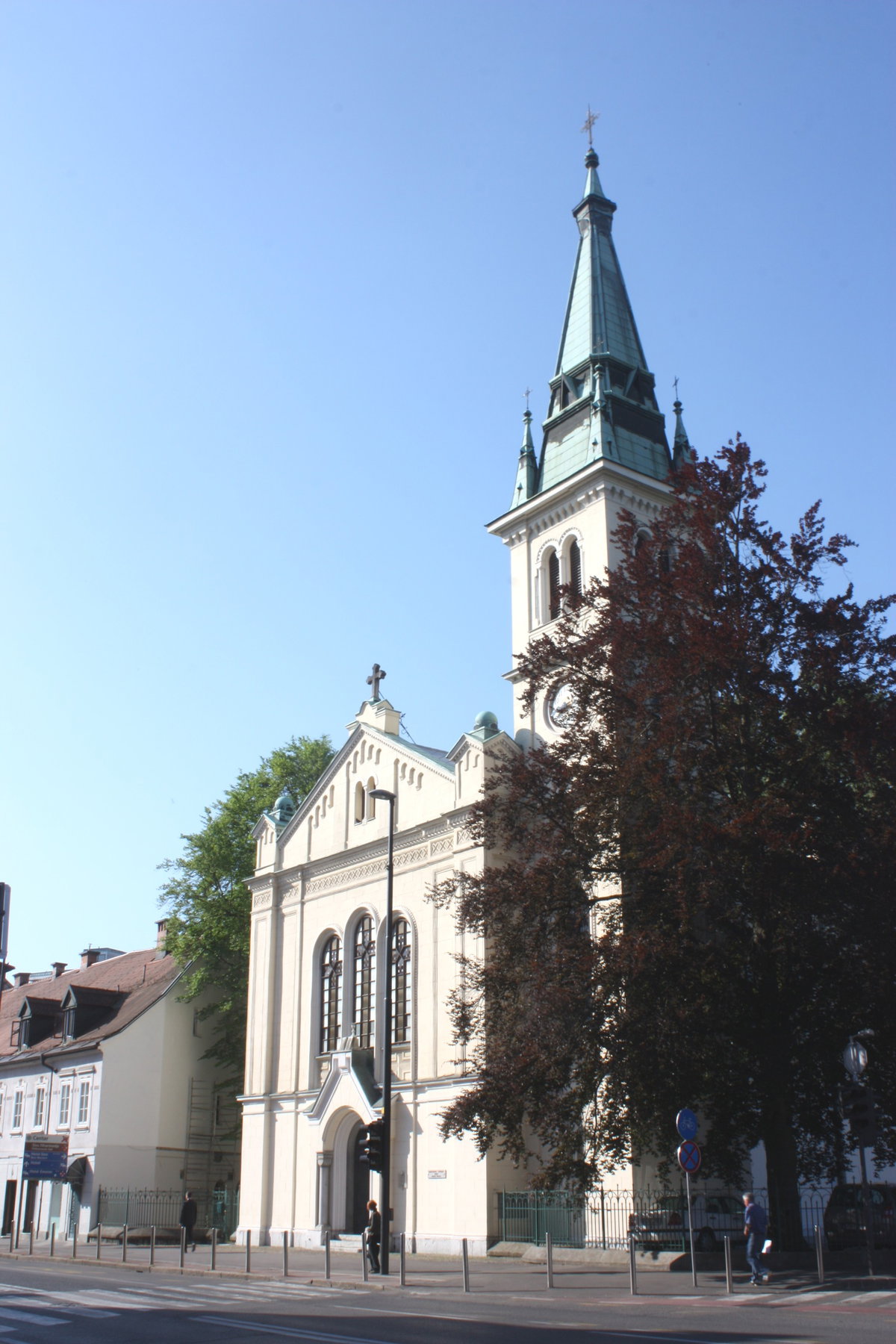 Ljubljana, die evangelische Kirche, Ljubljana, Slovenia, 2015