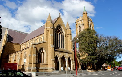 Hobart convict era Church, Hobart, 2013