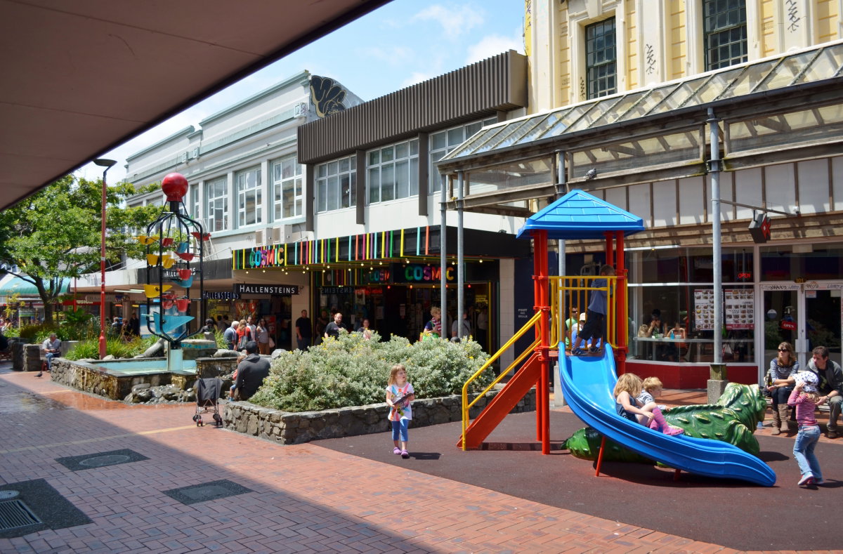Cuba Street, Wellington, New Zealand, 2013