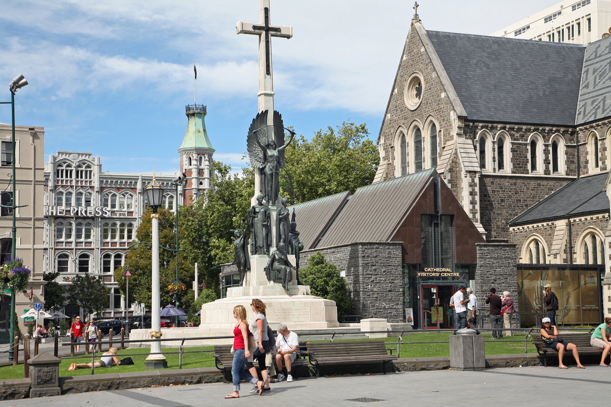 00 1754 Christchurch (NZ) - Cathedral Square, Christchurch, New Zealand, 2009