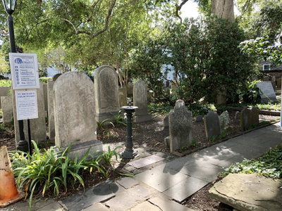 Graveyard, St. Michael's Episcopal Church, French Quarter, Charleston, SC, Charleston, 2019