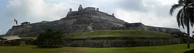 San Felipe de Barajas - Panorama, Cartagena — photos through time