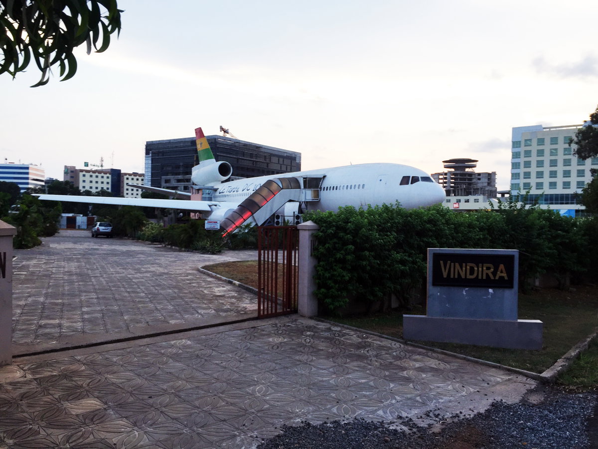 Avion restaurant à Accra, Accra, Ghana, 2018