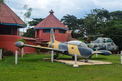 Ghana Air Force Historic Attack Aircraft and Attack Helicopter, Kumasi, 2013