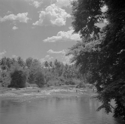 EU: Rivier in Malakka (River in Malacca) (1946), Melaka, 1946