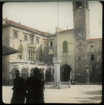 EU: Dubrovnik - Náměstí (1900), Dubrovnik, Croatia, 1900
