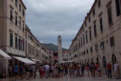 Dubrovnik - ulica Stradun - Stradun street, Dubrovnik, 2012