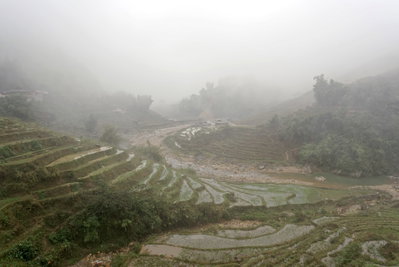 Paddy fields in Lào Cai, Sa Pa, Vietnam, 1050, Sa Pa — photos through time