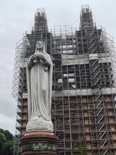 Notre-Dame Cathedral Basilica of Saigon (Nhà thờ chính tòa Đức Bà Sài Gòn), Ho Chi Minh City, 2023