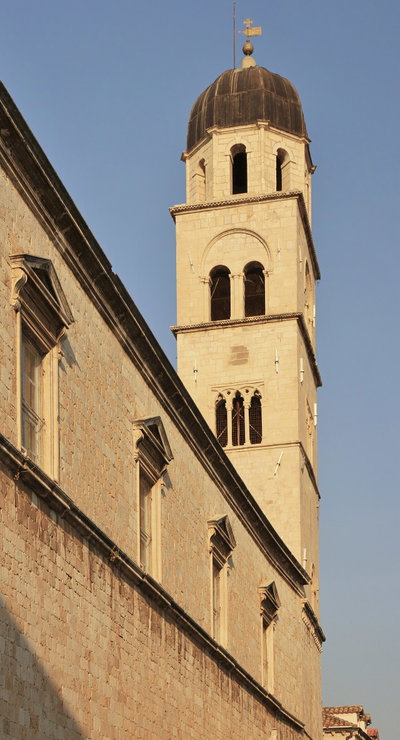 Dubrownik, Wieża kościoła Franciszkanów, Dubrovnik, 2011