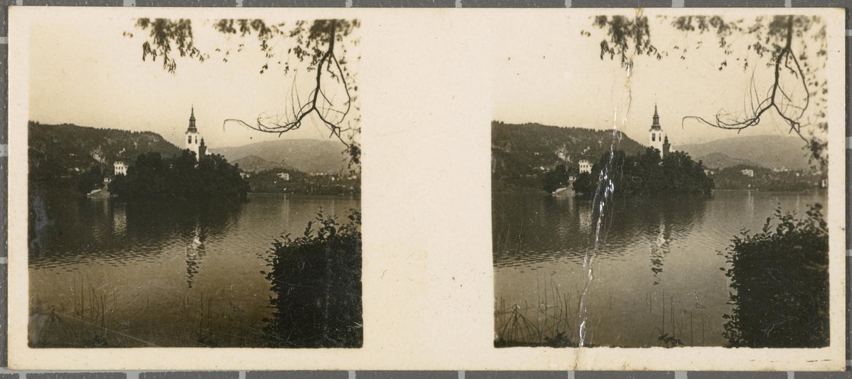 EU: No. 300. Bled (Sails) - The Lago. (1933), Bled, Slovenia, 1933