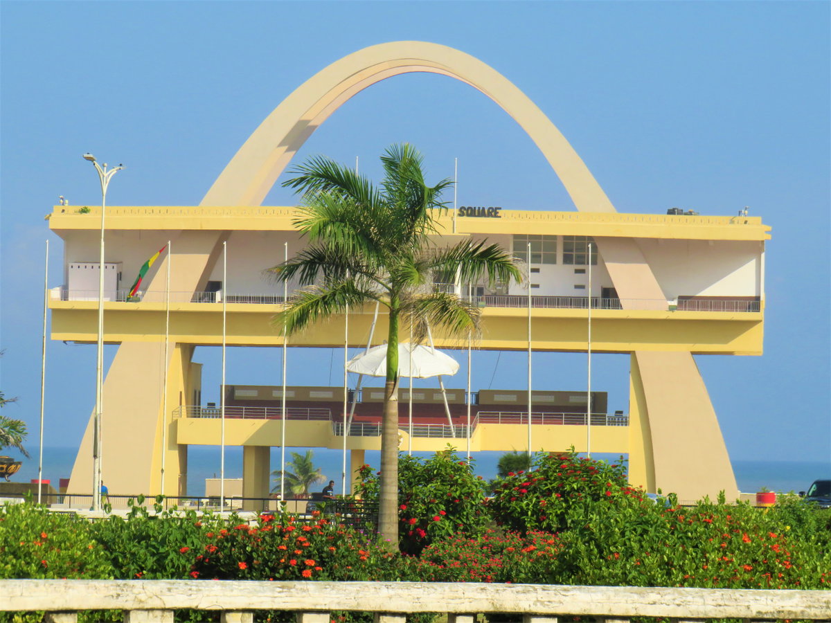 Ghana's Independence Square 02, Accra, Ghana, 2022