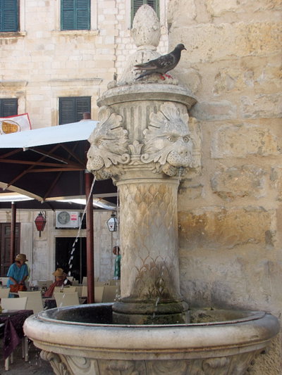 Дубровник. Городской фонтан, Dubrovnik, 2012
