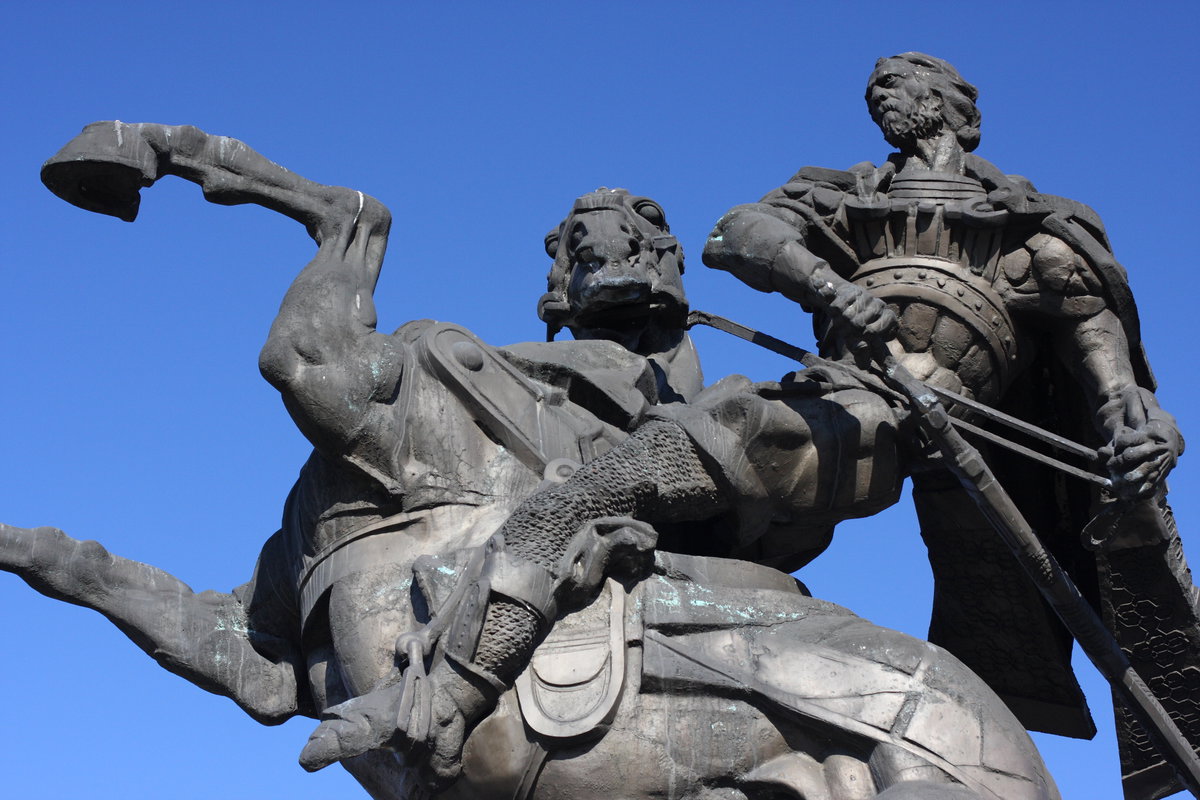 Monument of the Asens, Veliko Tarnovo, Bulgaria, Veliko Tarnovo, Bulgaria, 2011