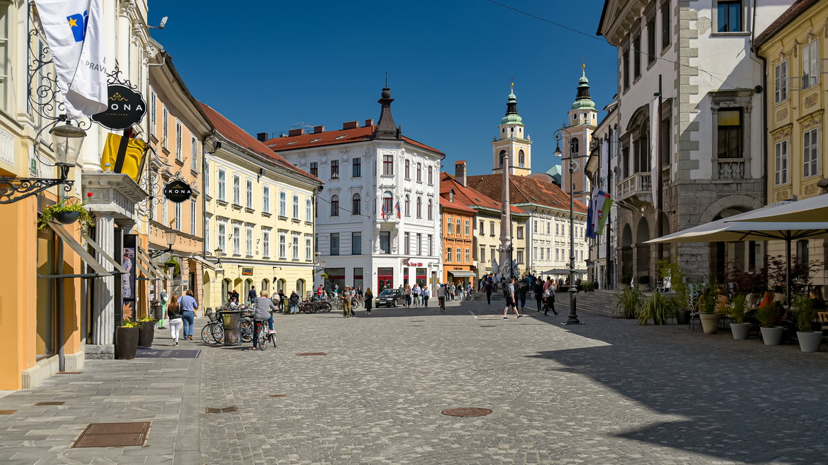 Ljubljana- Mestni trg, Ljubljana, Slovenia, 2017