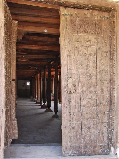 La mosquée Juma Masjid (Khiva, Ouzbékistan), Khiva, 2011