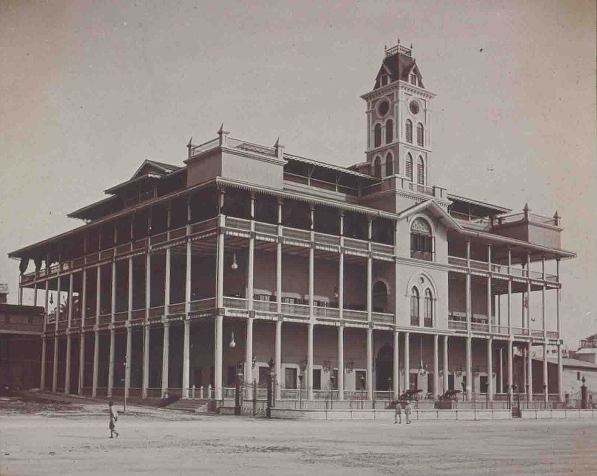 Sansibar House of Wonders, Stone Town, Zanzibar, Tanzania, 1907