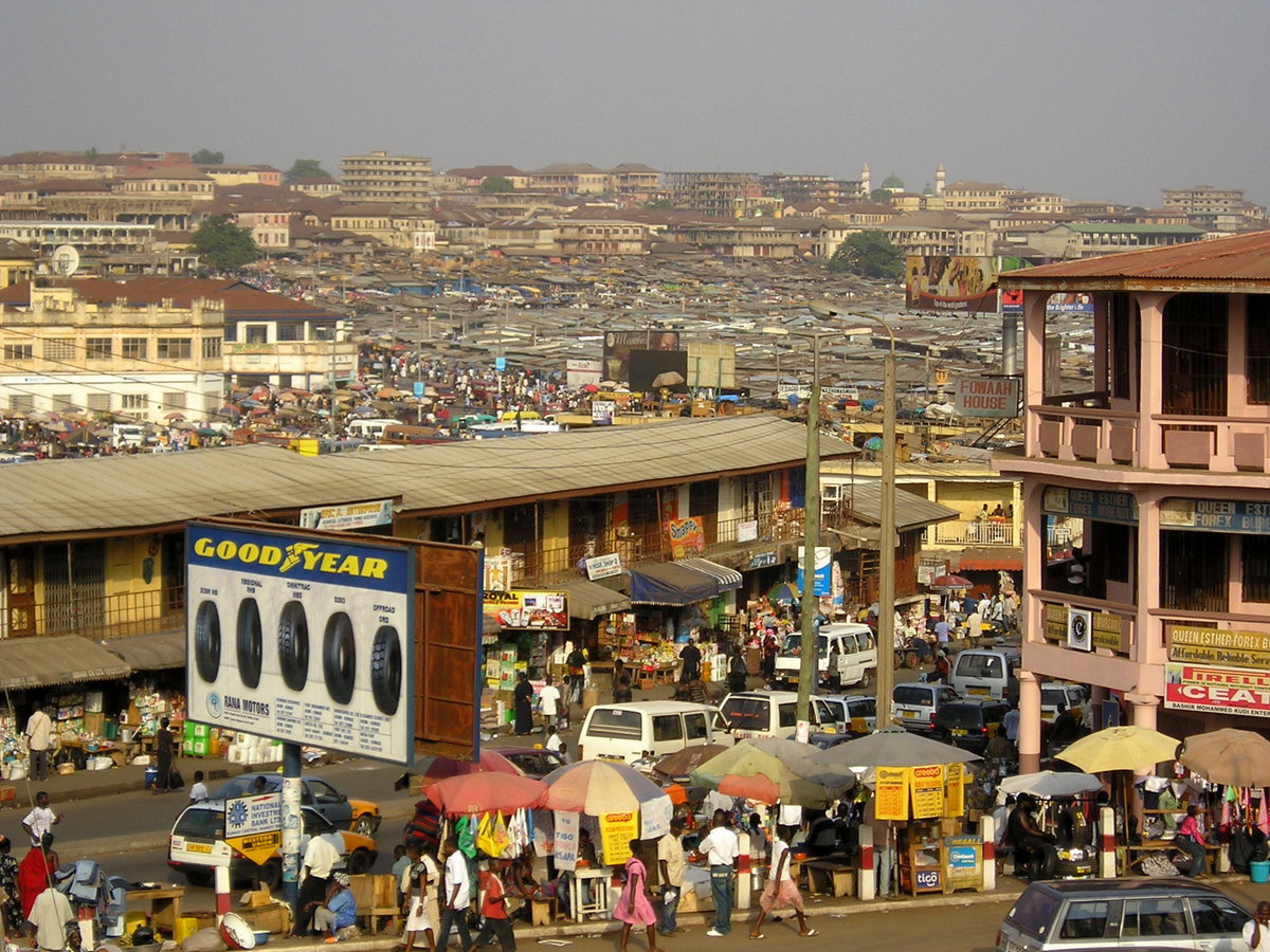 Kumasi Market, Kumasi, Ghana, 2011