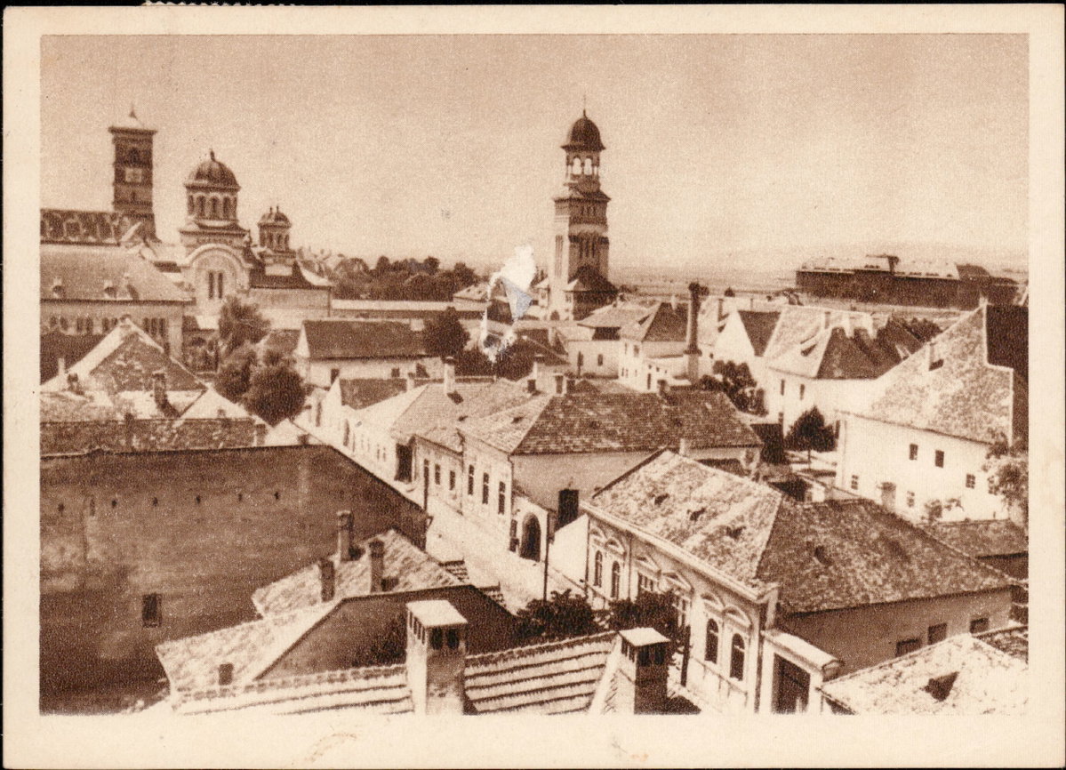 EU: Alba Iulia - Vedere (1957), Alba Iulia, Romania, 1957