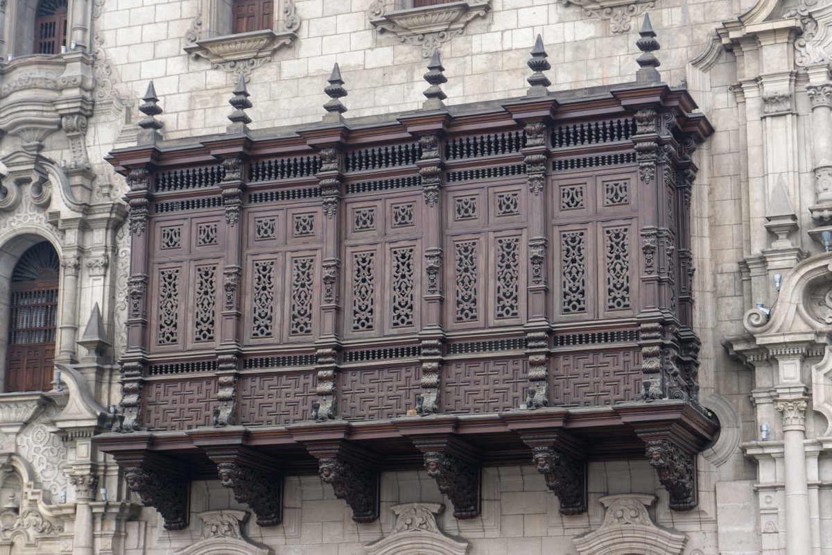 Balcony in Lima, Lima, Peru, 2019