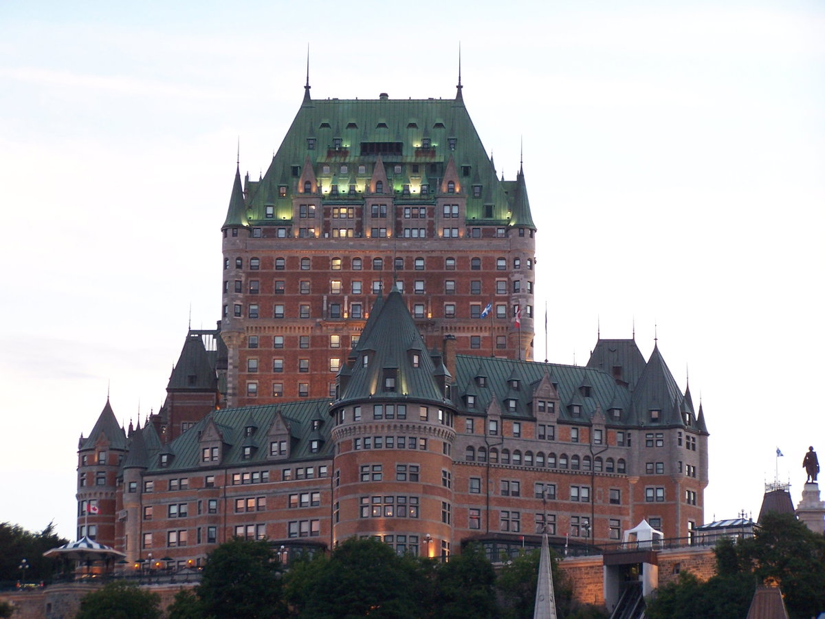 Chateau Frontenac, Quebec City, Canada, 2008