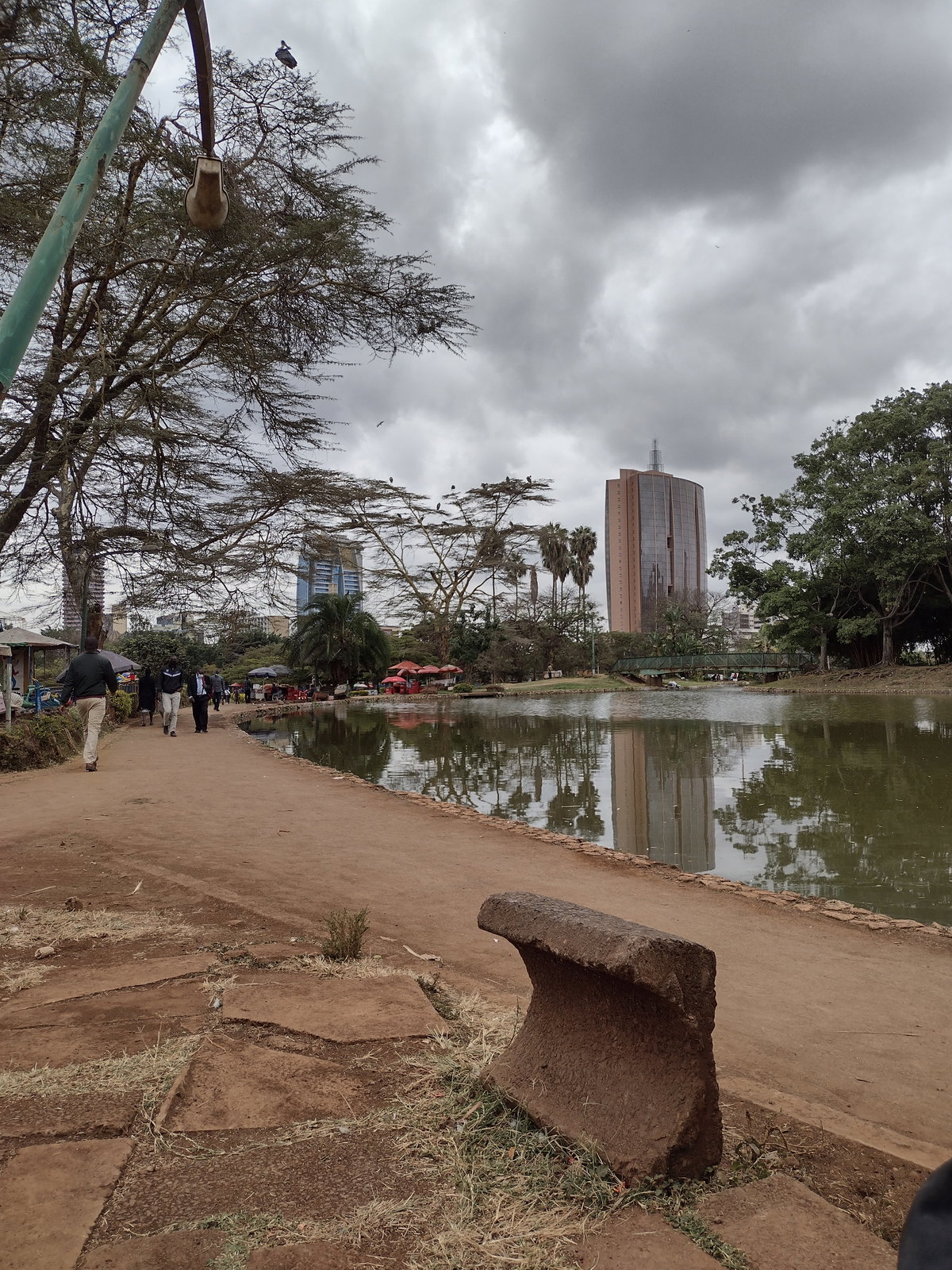 View of Pond in Uhuru Park, Nairobi, Nairobi, Kenya, 2021